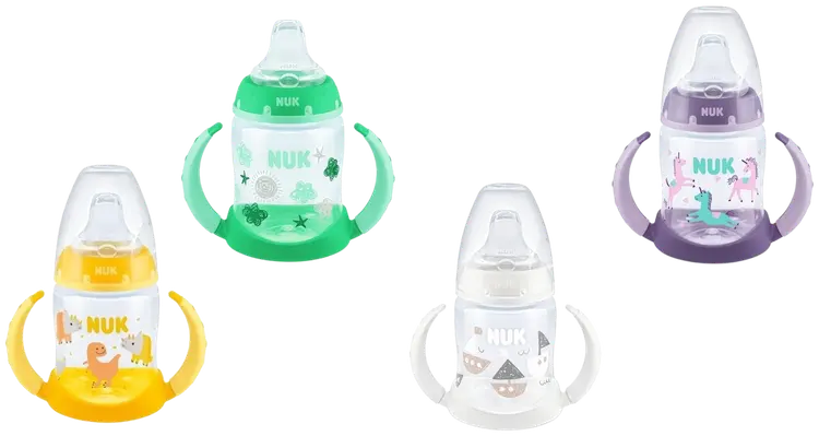 NUK FC Nokkapullo temp control 150ml silikoni 6-18kk
