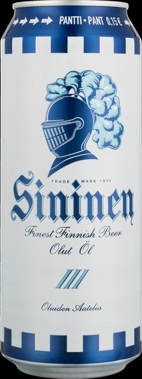 Sininen olut 4,5% 0,5 l