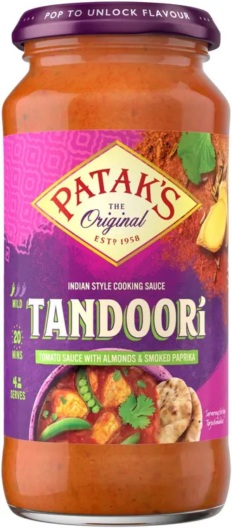 Patak's Tandoori Currykastike 450g