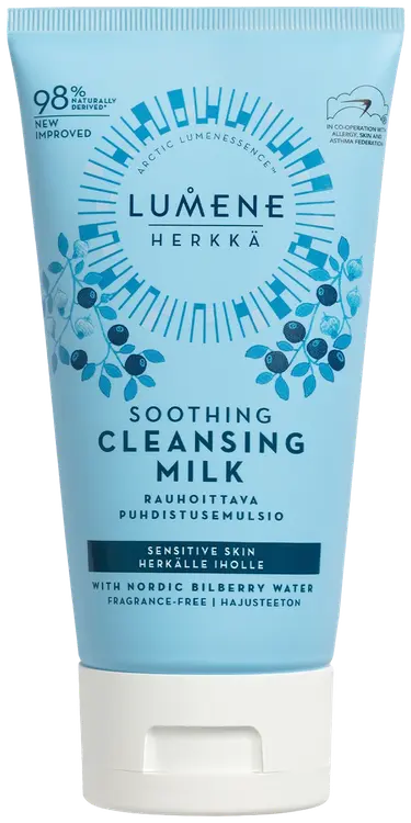 Lumene HERKKÄ Rauhoittava puhdistusemulsio 150ml