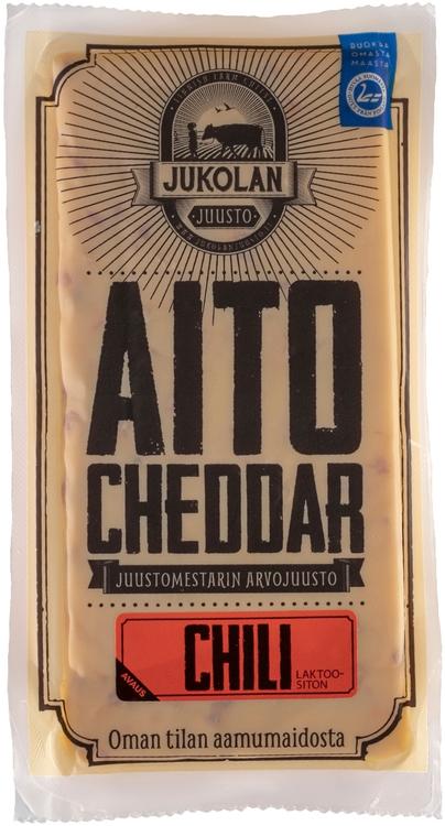 Jukolan Aito Cheddar Chili 160 g