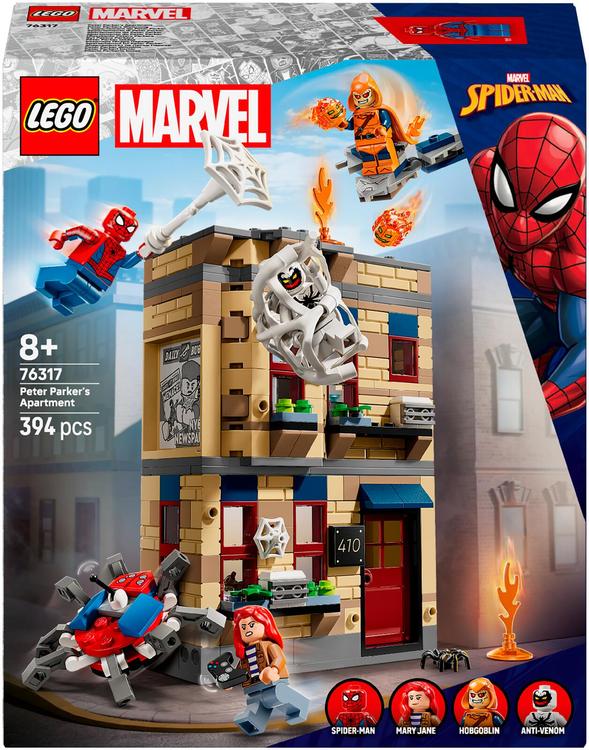 LEGO Super Heroes 76317 Peter Parkerin asunto