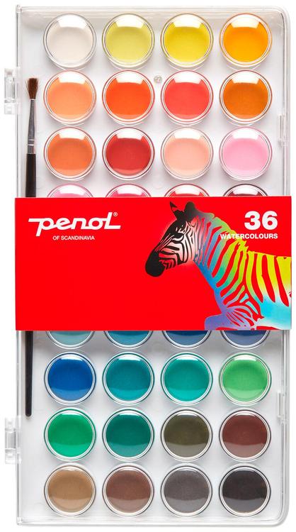Penol vesivärit Standard 36 väriä