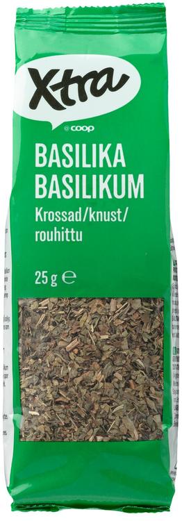 Xtra kuivatatud purustatud basiilik 25g