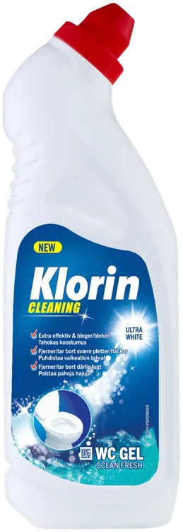 Klorin Cleaning Ocean Fresh wc-geeli 750ml
