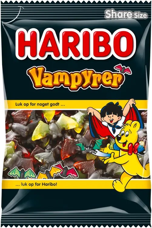HARIBO Vampyrer 375g Karkkipussi