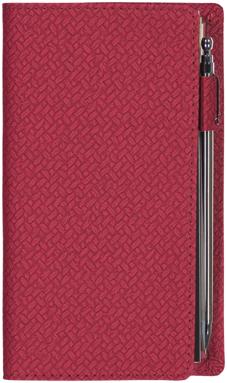 Taskukalenteri TS Novo 2026 burgundy