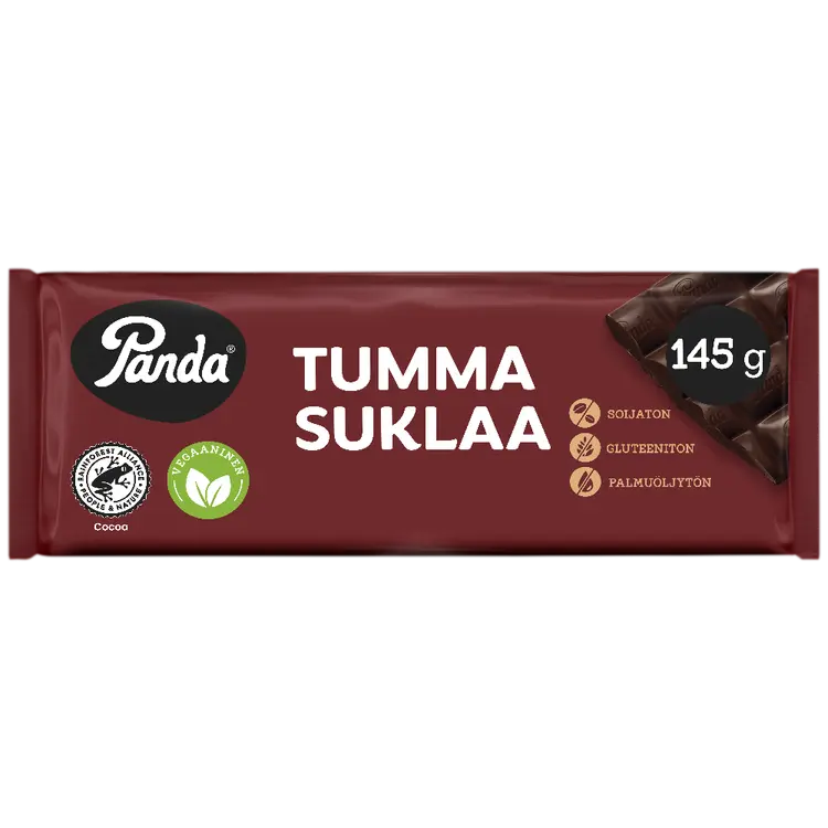 Panda tumma suklaalevy 145g
