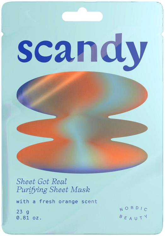 Scandy Sheet Got Real Purifying Sheet Mask kasvonaamio 1 kpl