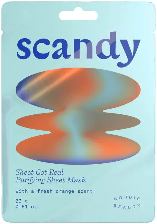 Scandy Sheet Got Real Purifying Sheet Mask kasvonaamio 1 kpl