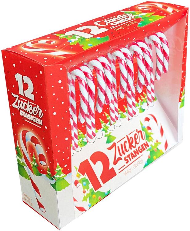 Alex Sweets Karkkikepit mansikanmakuinen (12x12g) 144g