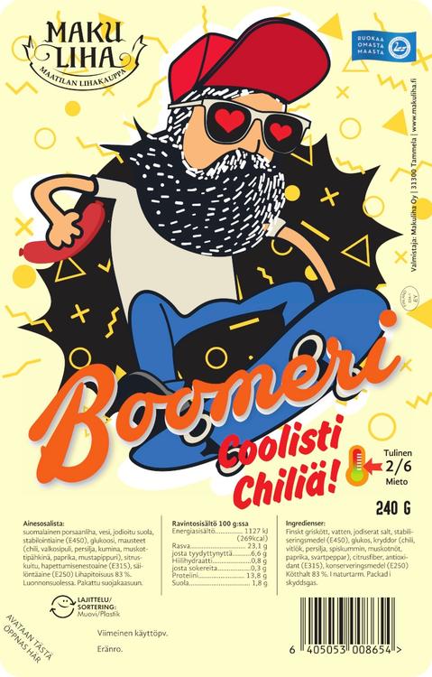 Makuliha Boomeri 240g grillimakkara