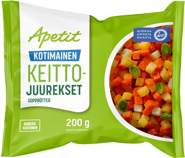 Apetit Kotimainen Keittojuures pakaste 200g