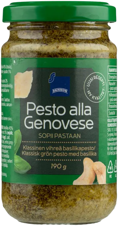 Rainbow Pesto alla Genovese 190g