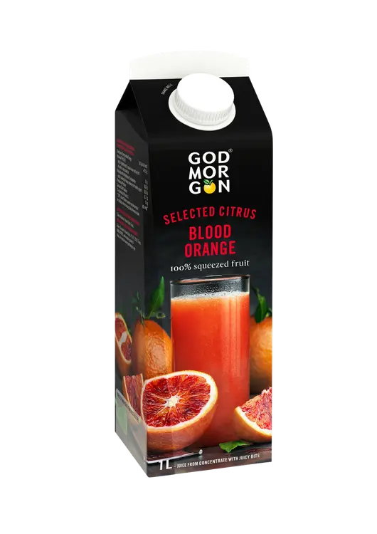 God Morgon Selected Citrus Veriappelsiinitäysmehu 1 L