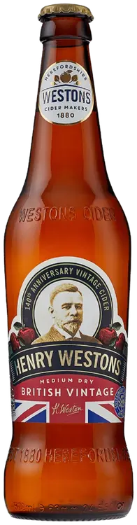 Henry Westons British Vintage Cider 7,3% 50cl plo