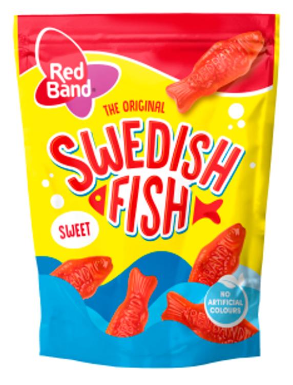 RED BAND SWEDISH FISH 100G