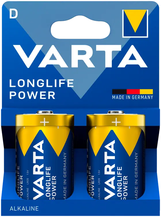VARTA paristo Longlife Power D 2Pack