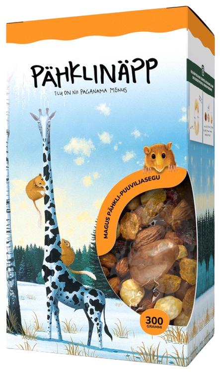 Pähklinäpp magus pähkli-puuviljasegu 300g