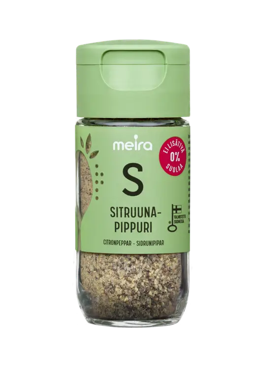 Meira Sitruunapippuri ei lisättyä suolaa 45g