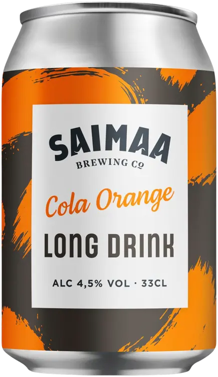 Saimaa Long Drink Cola Orange 4,5% 0,33l tölkki