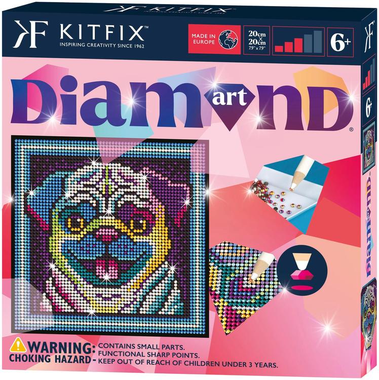 Kitfix Timanttimaalaus Mopsi
