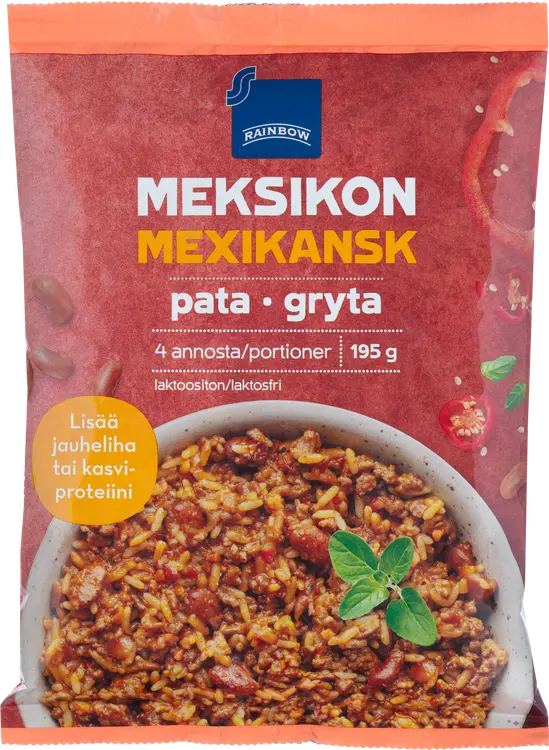 Rainbow Meksikonpata 195g