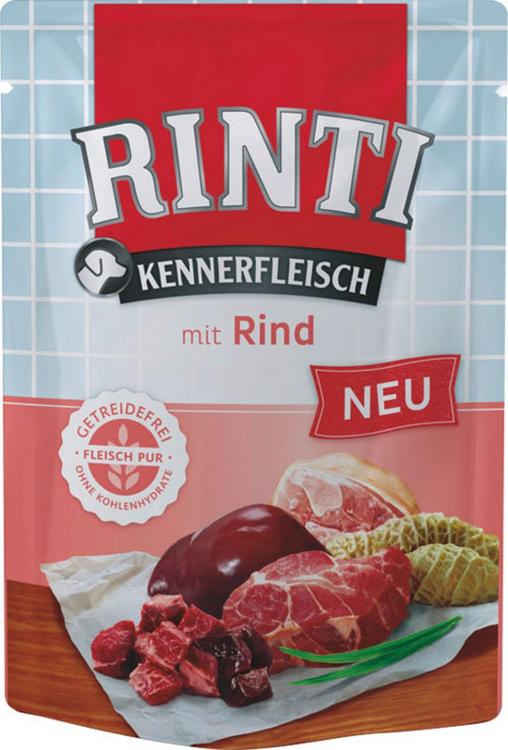 Rinti Kennerfleisch Nauta 400g, annospussi