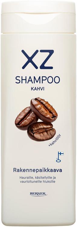 XZ 250 ml Kahvi rakennepaikkaava shampoo