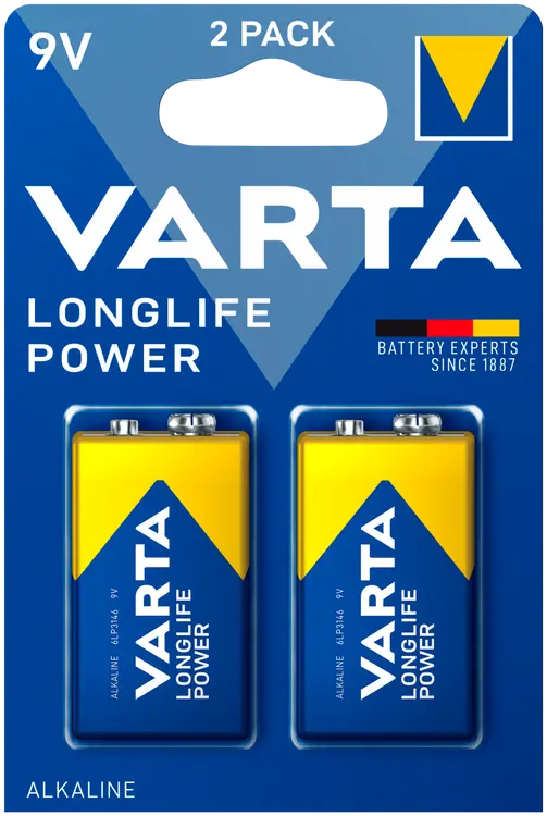 Longlife Power 9V 2pack