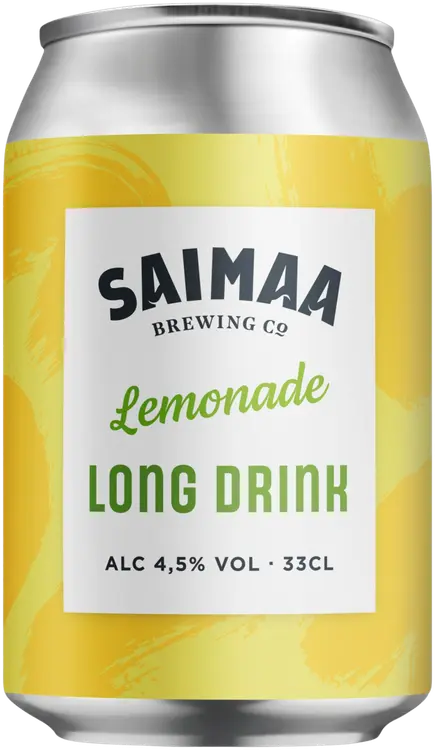 Saimaa Long Drink Lemonade 4,5% 0,33l tölkki