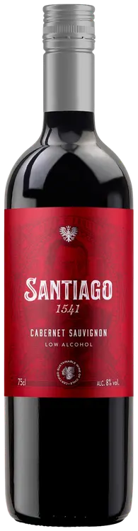 Santiago 1541 Cabernet Sauvignon  8 til- % 0,75 L plo