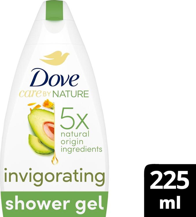 Dove Care By Nature Invigorating Ritual Suihkusaippua  hellä iholle   225 ml