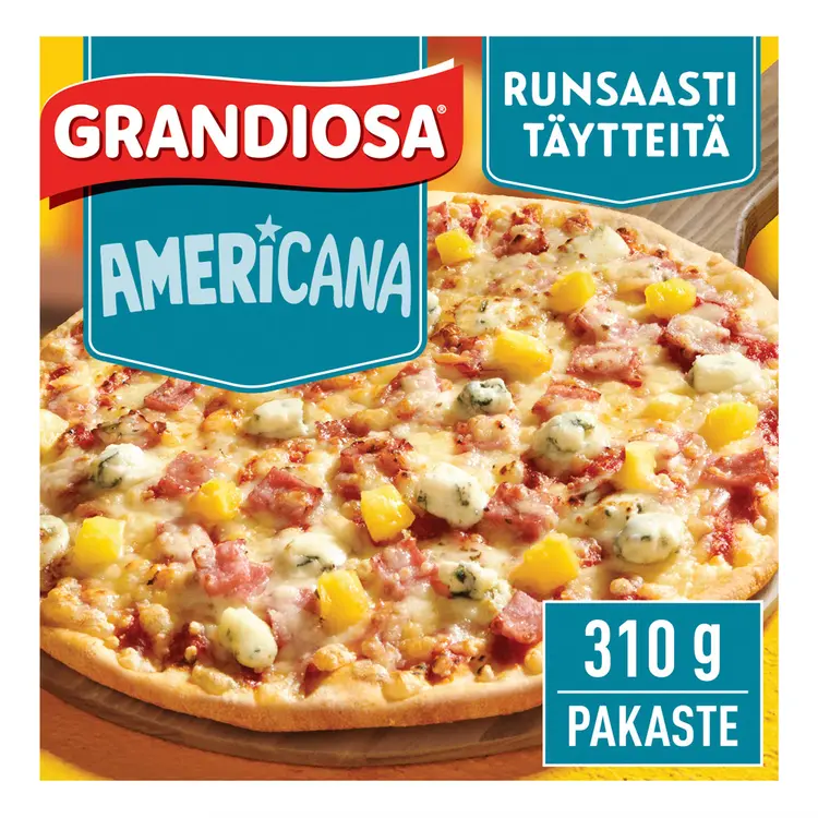 Grandiosa americana kiviuuni pakastepizza 310g
