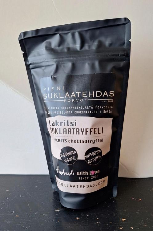 Pieni Suklaatehdas Lakritsi-Suklaatryffeli 100g