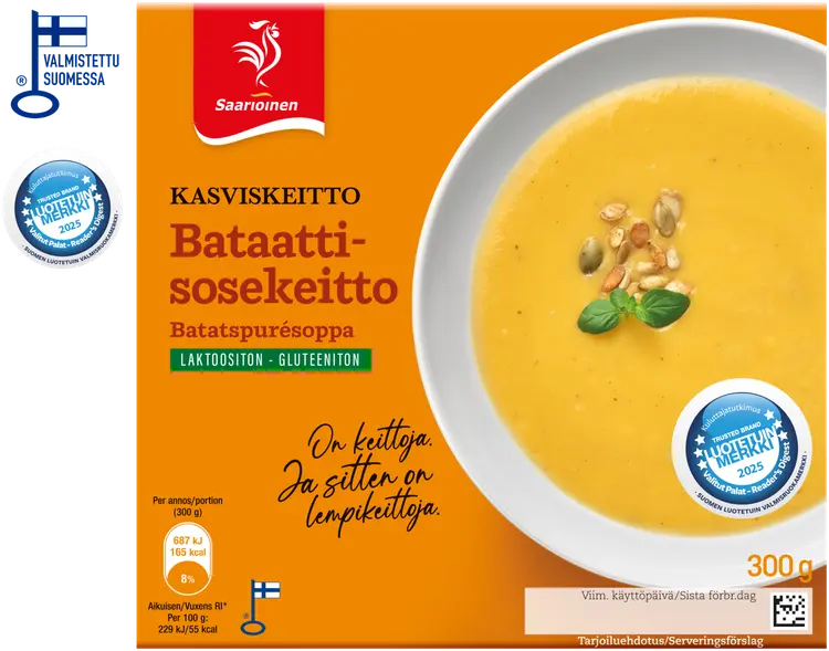 Saarioinen Bataattisosekeitto 300g