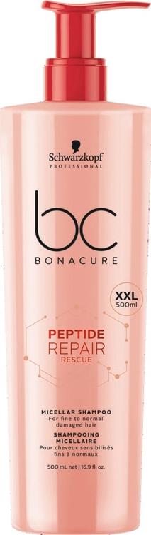 BC Bonacure Peptide Repair Rescue Micellar Shampoo 500 ml