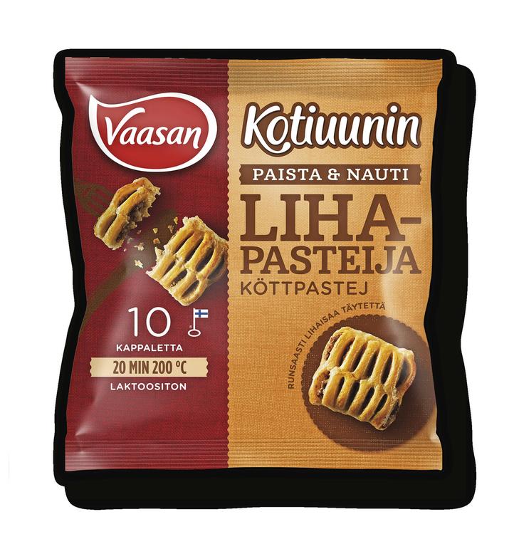 Vaasan Kotiuunin Lihapasteija 10x50g pakaste