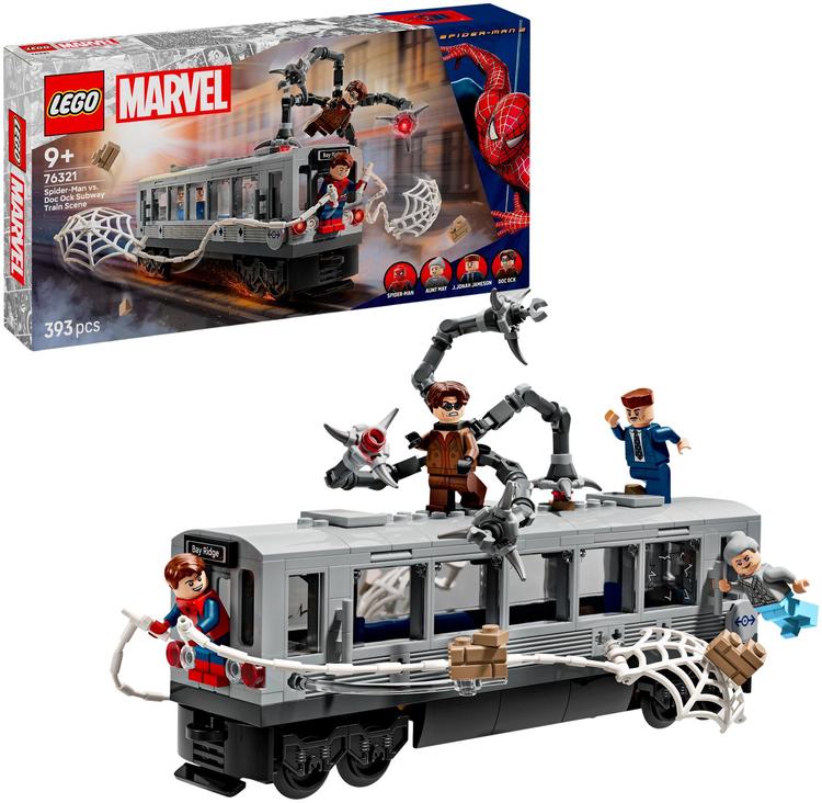 LEGO Super Heroes 76321 Spider-Man vastaan Doc Ock – Taistelu junassa