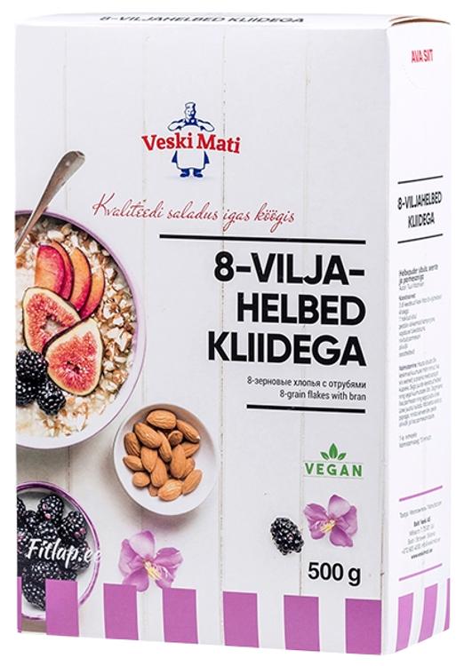 8-viljahelbed kliidega 500 g