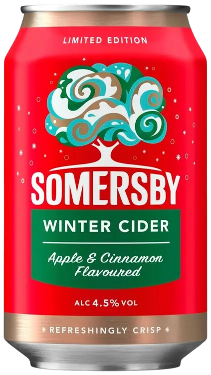 Somersby Apple & Cinnamon siideri 4,5 til-% tölkki 0,33 L