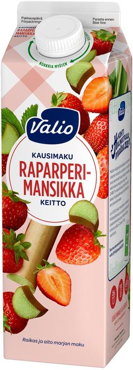 Valio raparperi-mansikkakeitto 1 kg