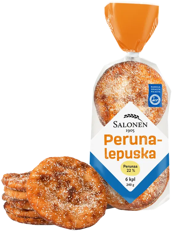Leipomo Salonen Perunalepuska 6/240 g perunarieska