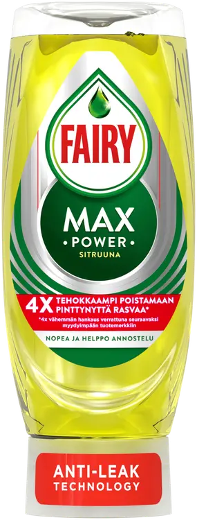 Fairy Max Power Sitruuna 450ml astianpesuaine