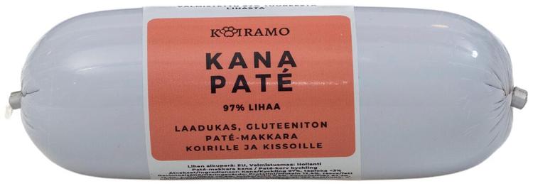 Koiramo Kana Paté-makkara gluteeniton 400g koiralle