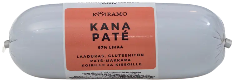 Koiramo Kana Paté-makkara gluteeniton 400g koiralle
