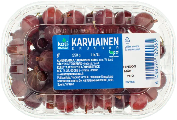 Kotimaista karviainen 250g