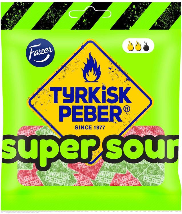 Tyrkisk Peber hapud kommid 80g