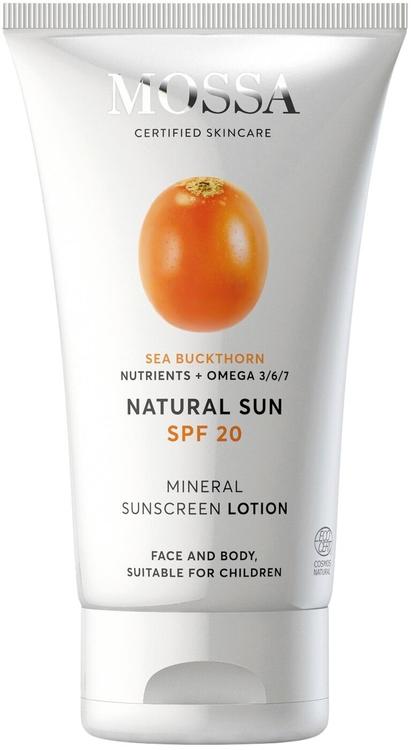 Mossa Natural Sun SPF20 Mineral Aurinkoemulsio 100ml