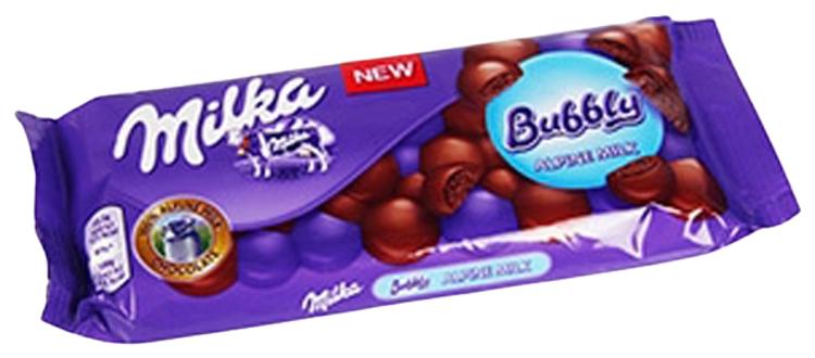 Milka piimašokolaad Bubbly 90g